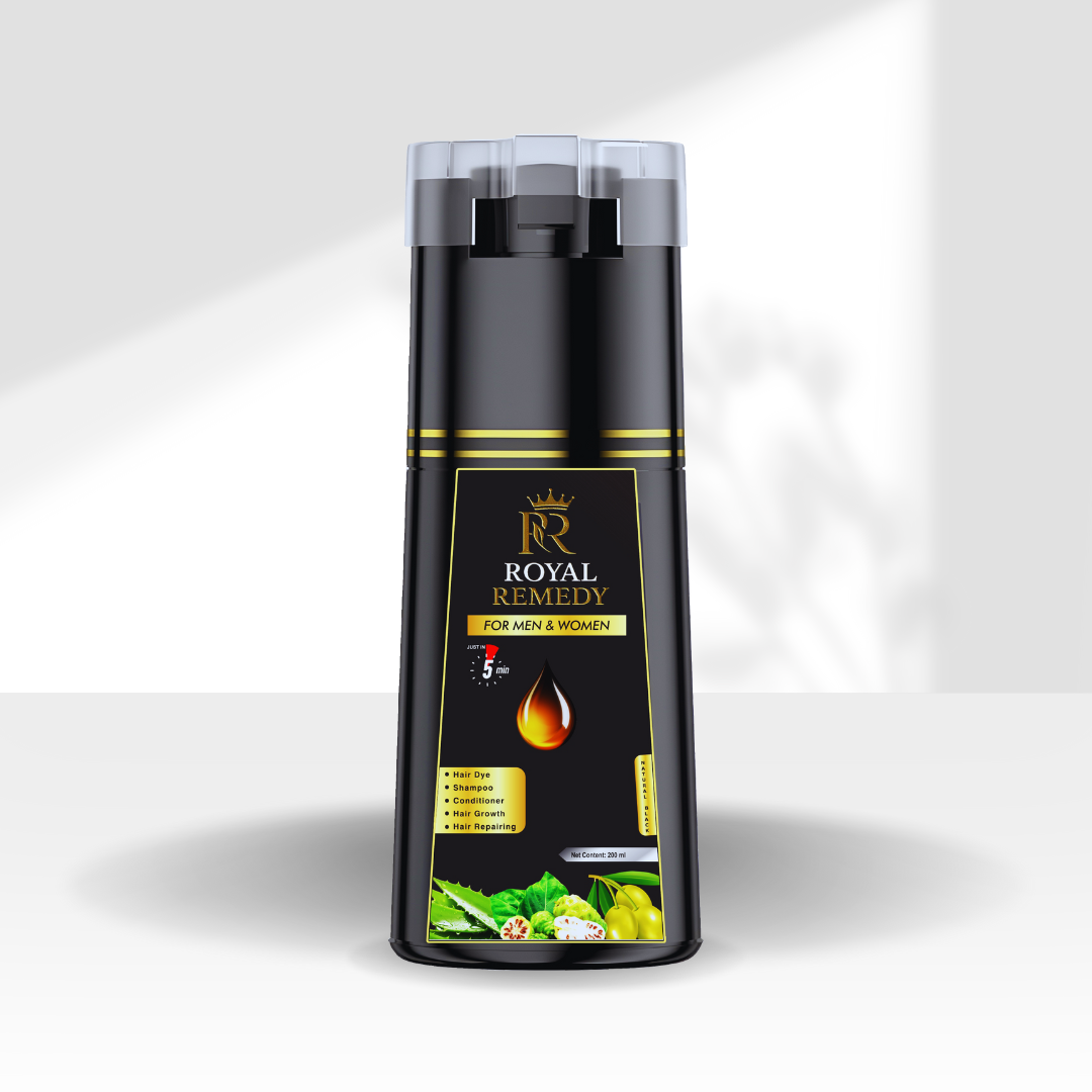 Royal Remedy 5 In 1 Hair Color Shampoo