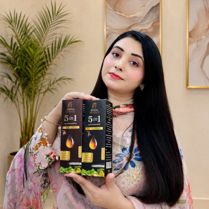 Royal Remedy 5 In 1 Hair Color Shampoo